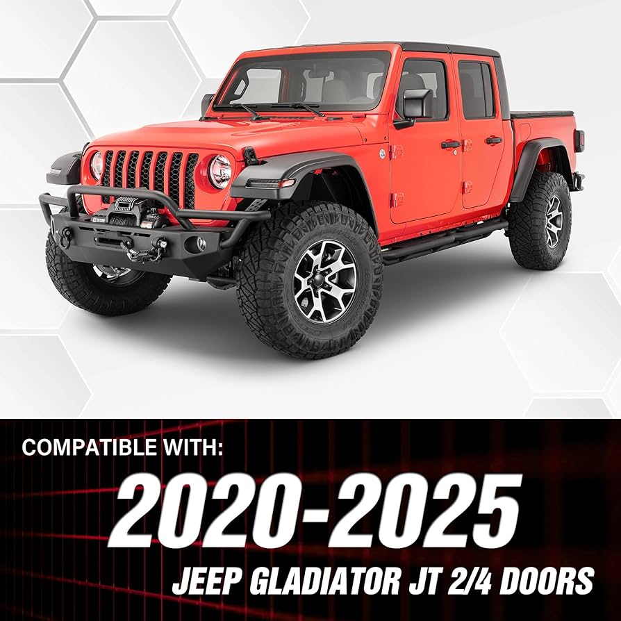 Amazon.com: YZONA for JT Tubular Front Fender Flares